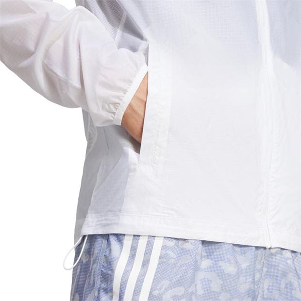 White - adidas - Men's OTR 3S Performance Running Jacket