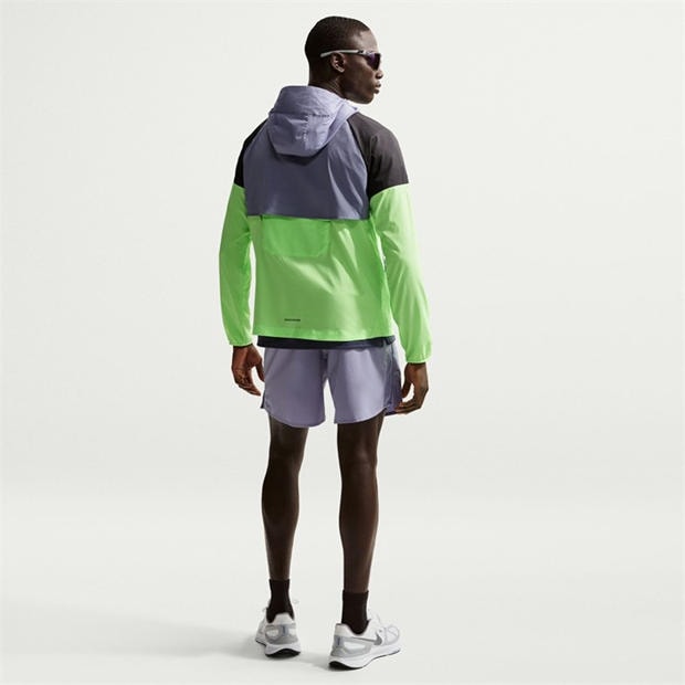 Purple/Blk/Lime - Nike - Mens Nike Windrun Jacket