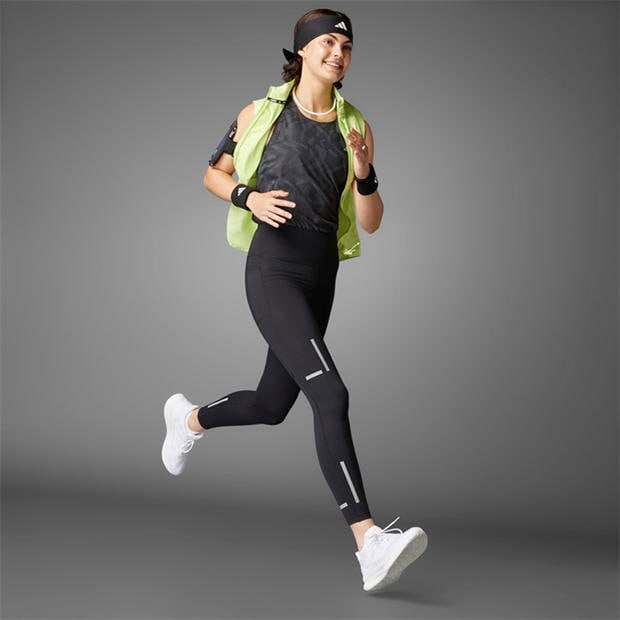 Black - adidas - Ultimate Refl78 Running Tight Womens