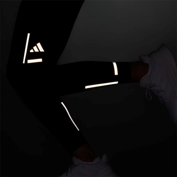 Black - adidas - Ultimate Refl78 Running Tight Womens