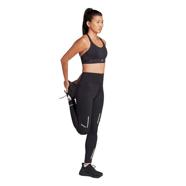 Black - adidas - Ultimate Refl78 Running Tight Womens