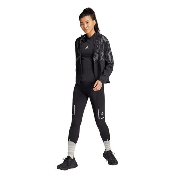 Black - adidas - Ultimate Refl78 Running Tight Womens