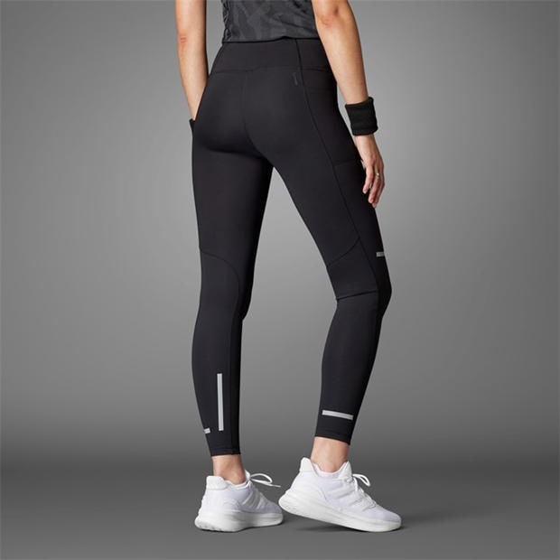 Black - adidas - Ultimate Refl78 Running Tight Womens