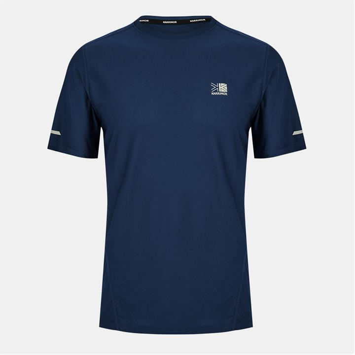 Karrimor Men's Blue Run Short Sleeve T Shirt in Size XL, Sports Direct
