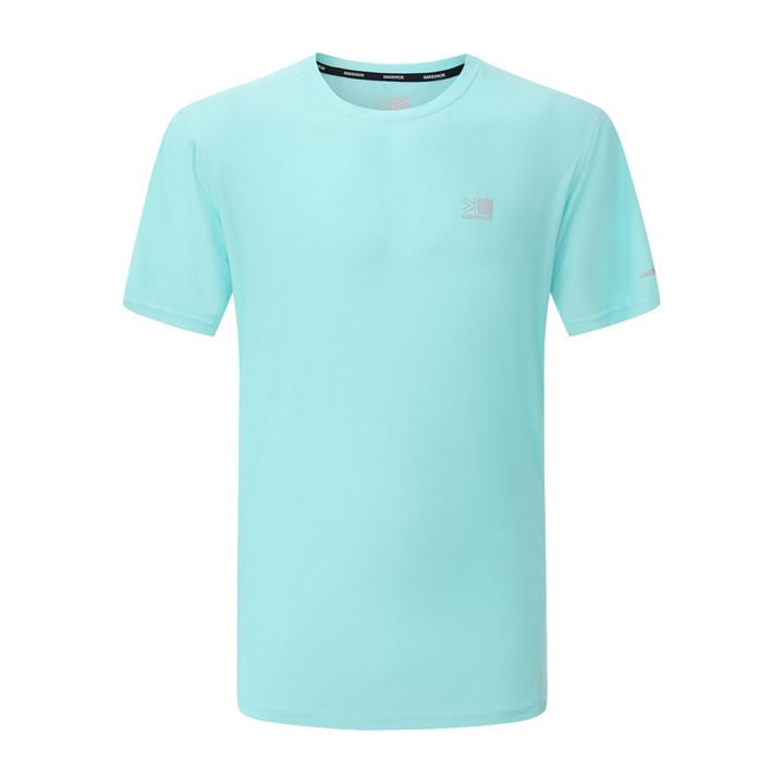 Karrimor Men's Blue Run Short Sleeve T Shirt in Size L, Sports Direct