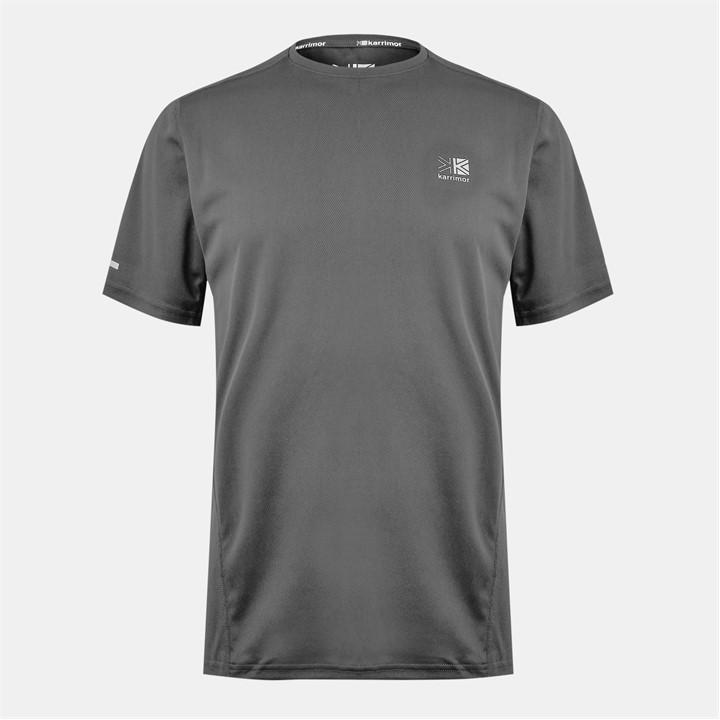 Karrimor Men's Grey Run Short Sleeve T Shirt in Size 3XL, Sports Direct