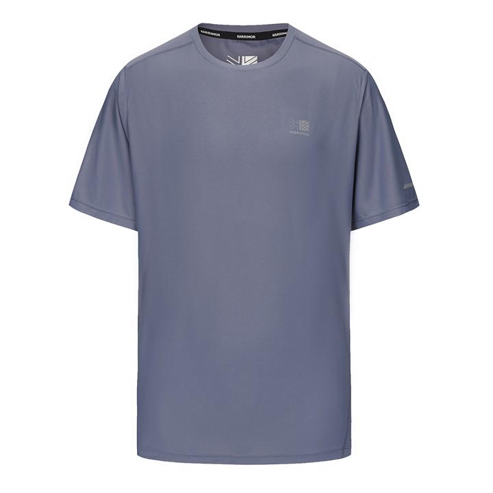 Karrimor Men's Grey Run Short Sleeve T Shirt in Size XL, Sports Direct
