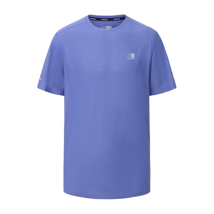 Karrimor Men's Blue Run Short Sleeve T Shirt in Size M, Sports Direct