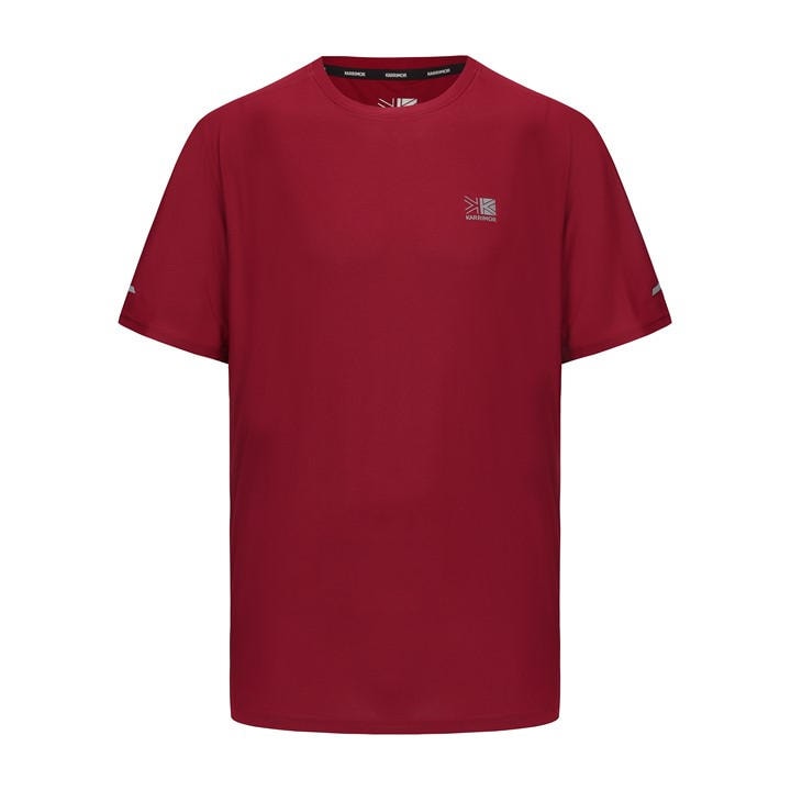 Karrimor Men' Red Run Short Sleeve T Shirt in Size S, Sports Direct