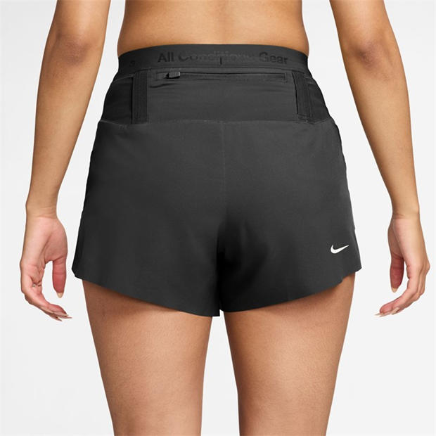Black/White - Nike - Women's Performance Running Shorts