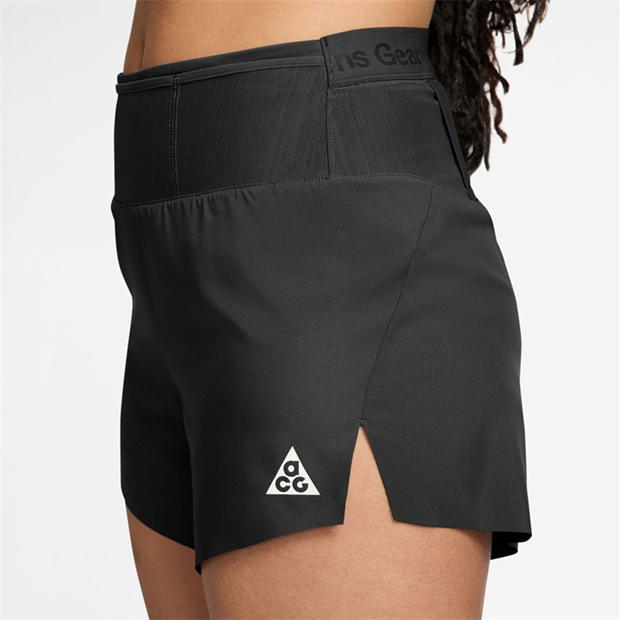 Black/White - Nike - Women's Performance Running Shorts