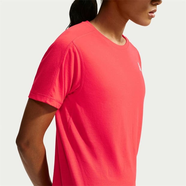 Crimson/White - Nike - Women's Short Sleeve Running T-Shirt