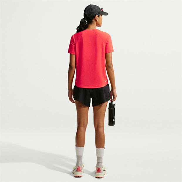 Crimson/White - Nike - Women's Short Sleeve Running T-Shirt