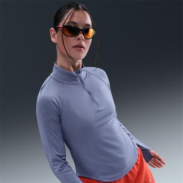 World Indigo - Nike - Women's T Flash Long Sleeve Running T-Shirt