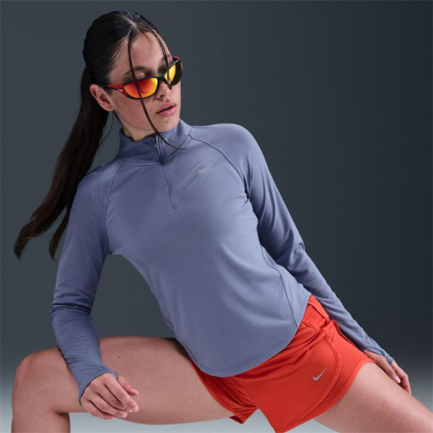 World Indigo - Nike - Women's T Flash Long Sleeve Running T-Shirt