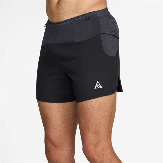 Black/White - Nike - Men's ACG 5 in Running Shorts