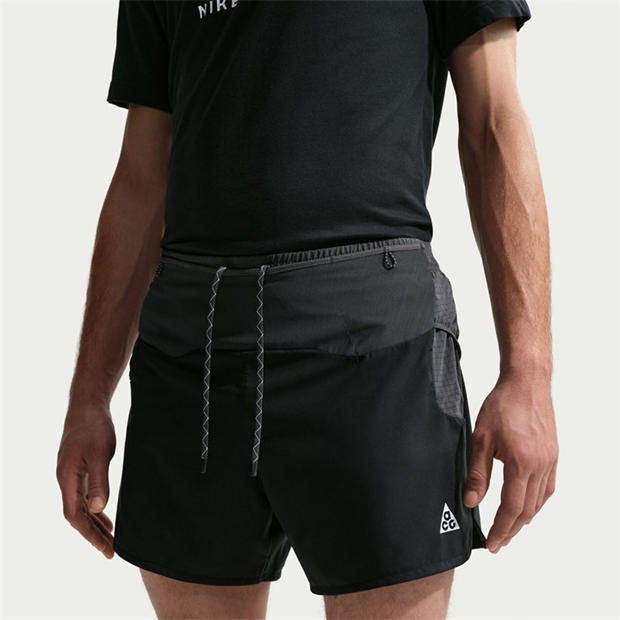 Black/White - Nike - Men's ACG 5 in Running Shorts