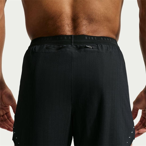 Black/Silver - Nike - Men's Stride 5in Running Shorts