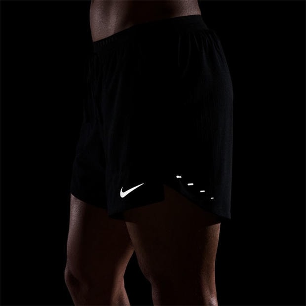 Black/Silver - Nike - Men's Stride 5in Running Shorts