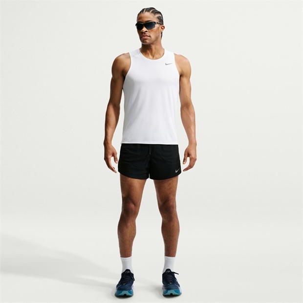 Black/Silver - Nike - Men's Stride 5in Running Shorts