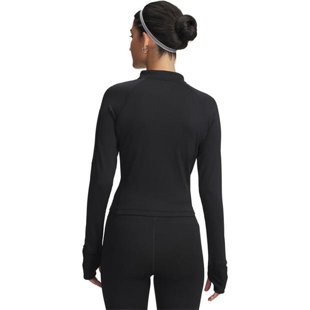 Black - Under Armour - Women's Velociti Pro Half Zip Long Sleeve Running Top