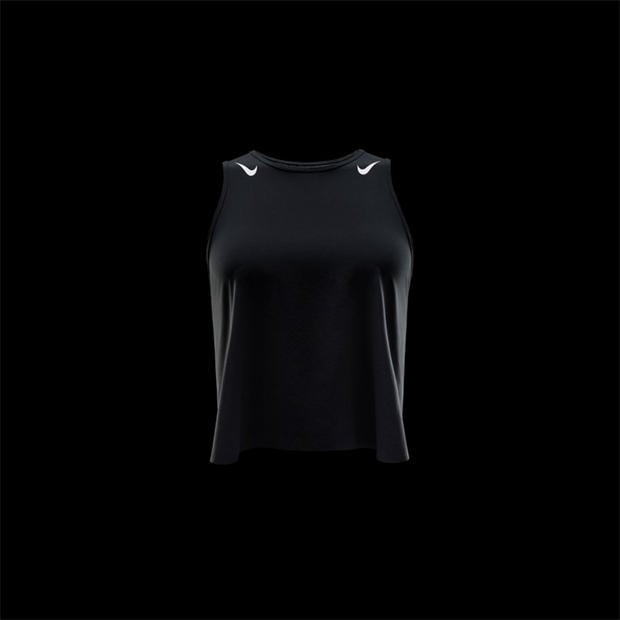 Black/White - Nike - Women's AeroSwift Running Vest