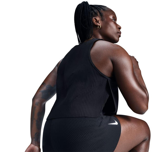 Black/White - Nike - Women's AeroSwift Running Vest