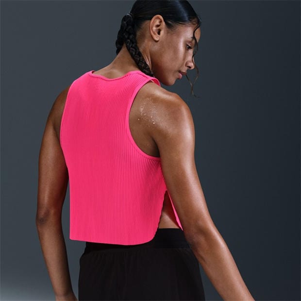 Pink/Black - Nike - Women's AeroSwift Running Vest