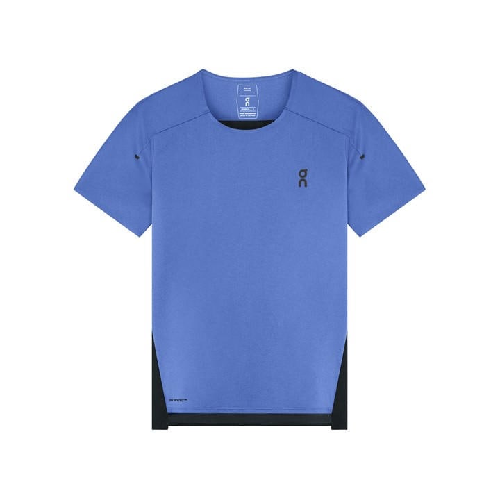 On Women's Blue Short Sleeve Performance Running Top in Size 14, Sports Direct