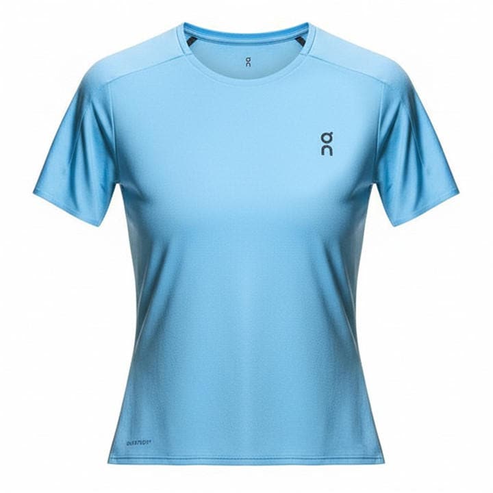 On Women's Blue Short Sleeve Performance Running Top in Size 14, Sports Direct