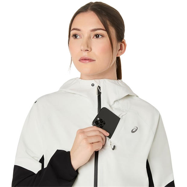Prf Black/Cream - Asics - ASICS Metarun Legend Womens Running Jacket