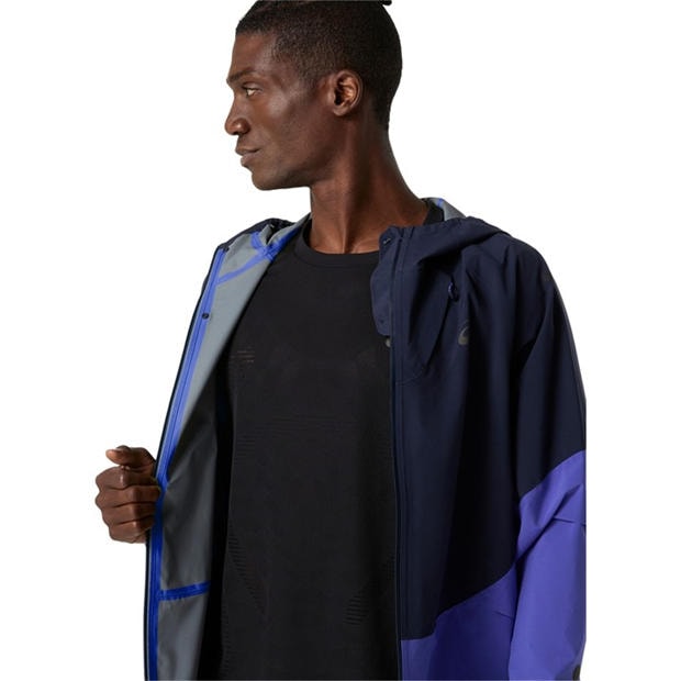 Cobalt Brst/Blk - Asics - ASICS Metarun Legend Mens Running Jacket