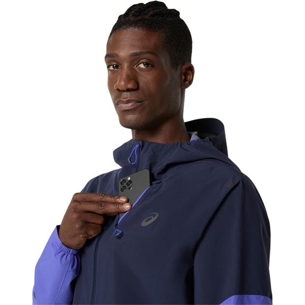 Cobalt Brst/Blk - Asics - ASICS Metarun Legend Mens Running Jacket