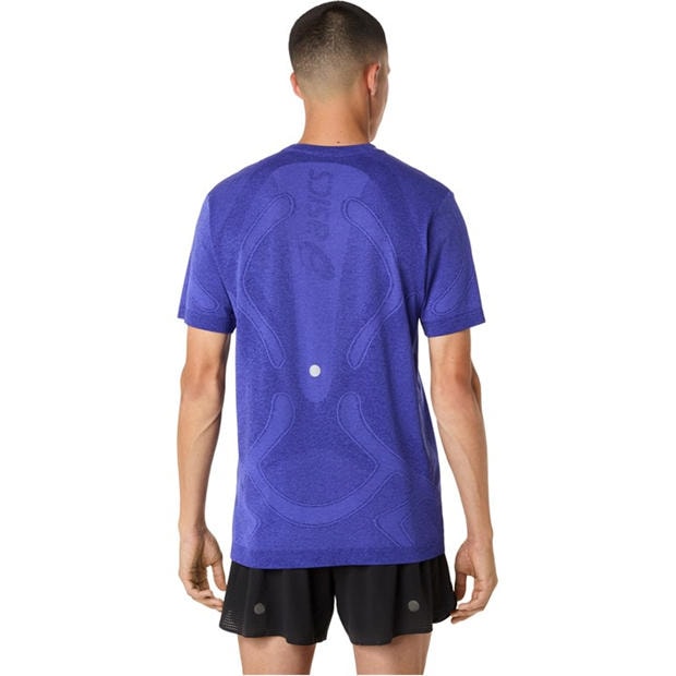 Cobalt - Asics - Road Seamless Ss Top Running Mens