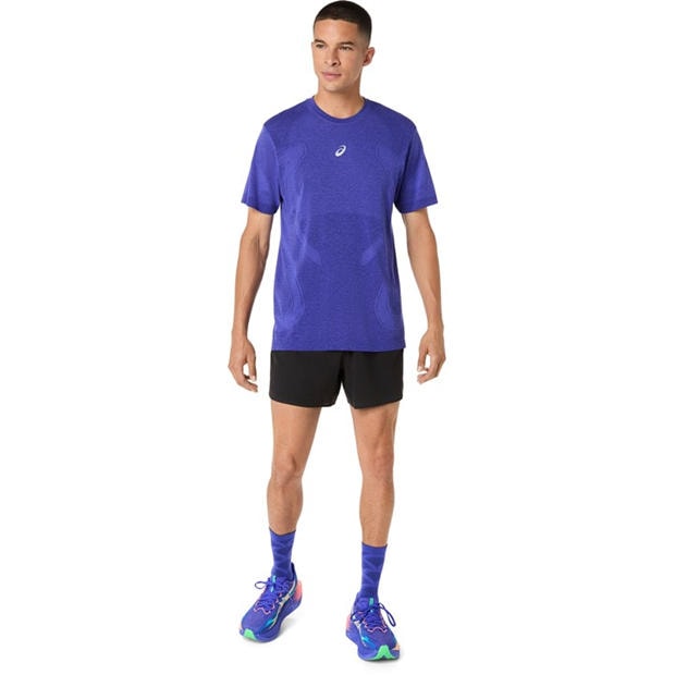 Cobalt - Asics - Road Seamless Ss Top Running Mens