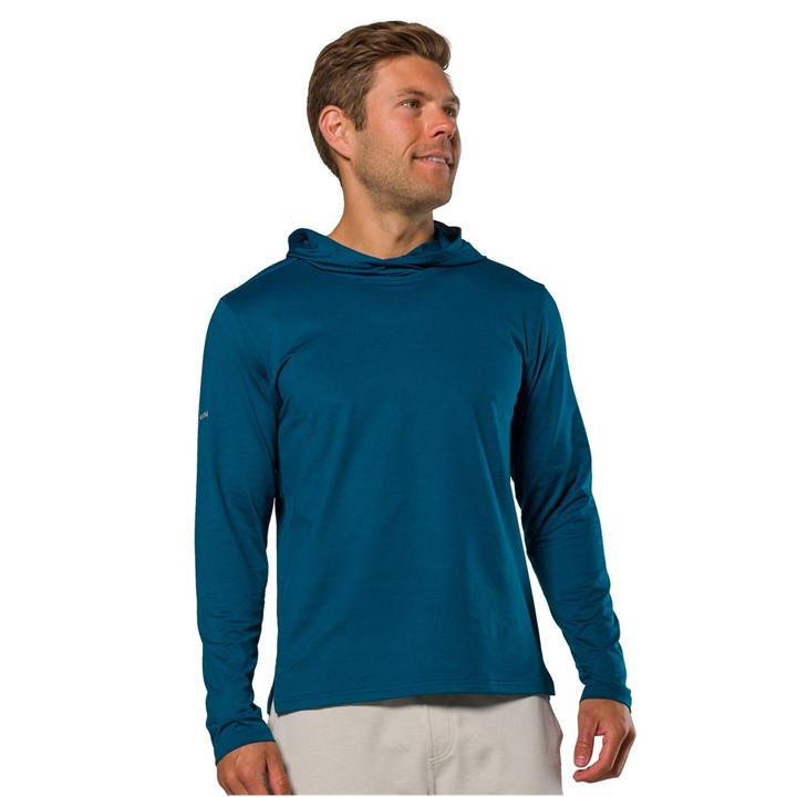 Nathan Men' Blue Performance Hoodie in Size S, Sports Direct