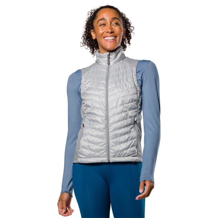 Nathan Women's Silver 'S Lightweight Reflective Performance Running Jacket in Size 14, Sports Direct