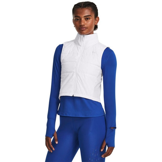 White - Under Armour - Under Armour Launch Insulated Vest Running Womens