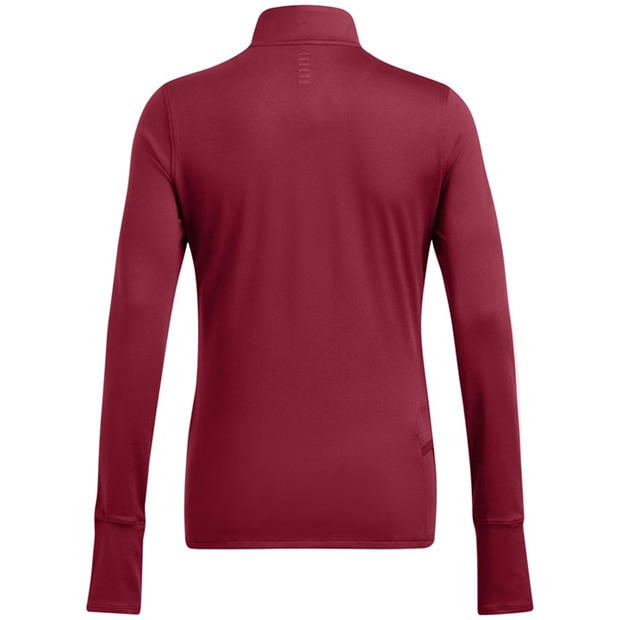 Red - Under Armour - Under Armour Ua Launch Pro Half Zip Running Top Womens