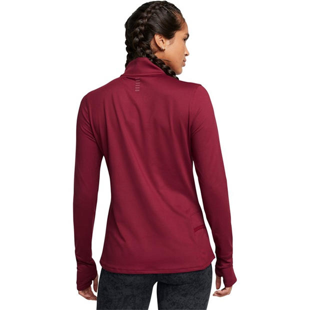 Red - Under Armour - Under Armour Ua Launch Pro Half Zip Running Top Womens