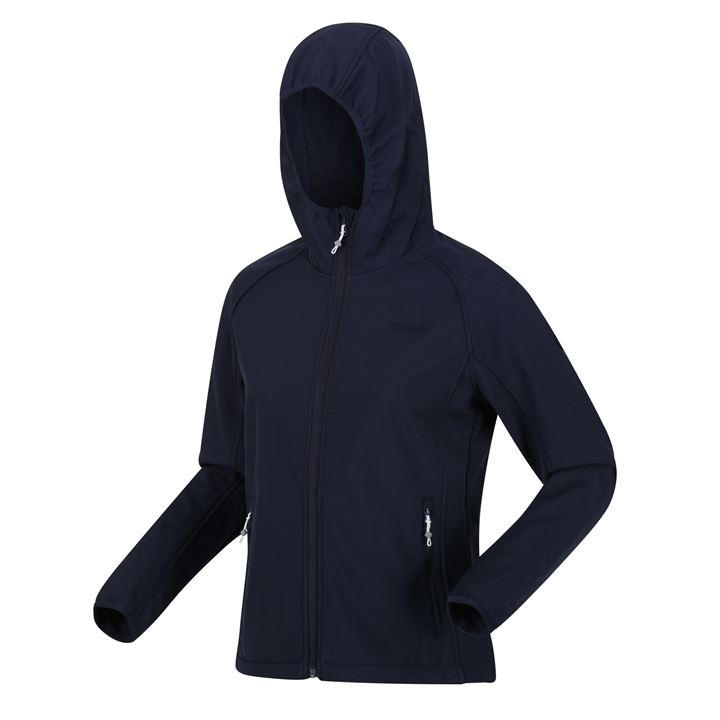 Regatta Women's Blue Wmns Arec Iii Softshell Jacket in Size 14, Sports Direct
