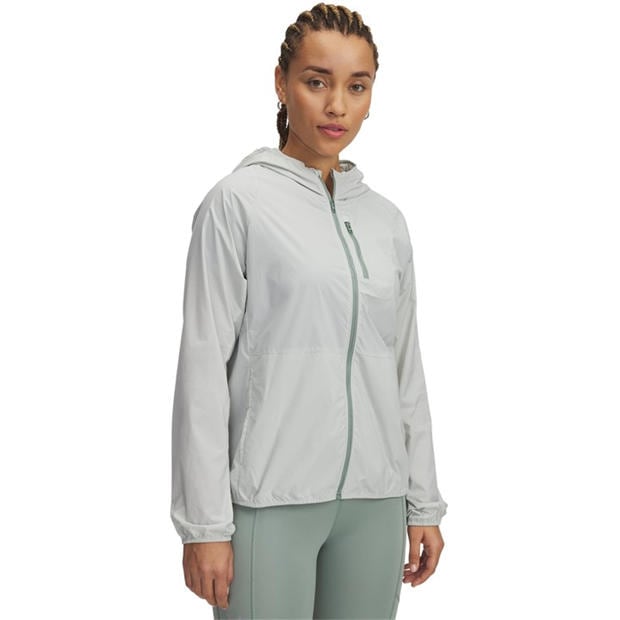 Green - Under Armour - Under Armour Launch Lightweight Jkt Running Jacket Womens