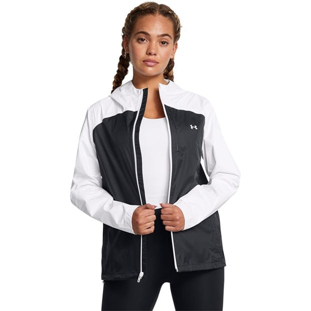 Black - Under Armour - Under Armour Cloudstrike Colorblock Jkt Running Jacket Womens