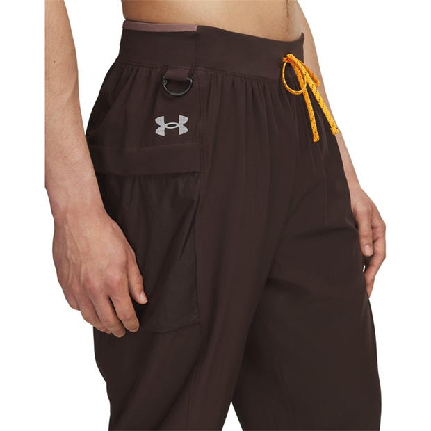 Brown - Under Armour - Men's Trail Run Performance Tracksuit Bottoms