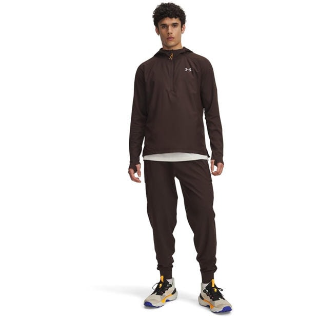 Brown - Under Armour - Men's Trail Run Performance Tracksuit Bottoms