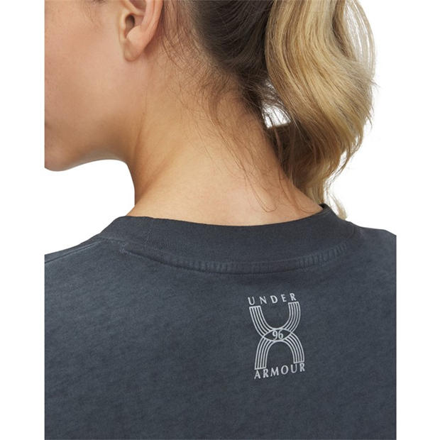 Black - Under Armour - Women's Run 96 Graphic Short Sleeve T-Shirt