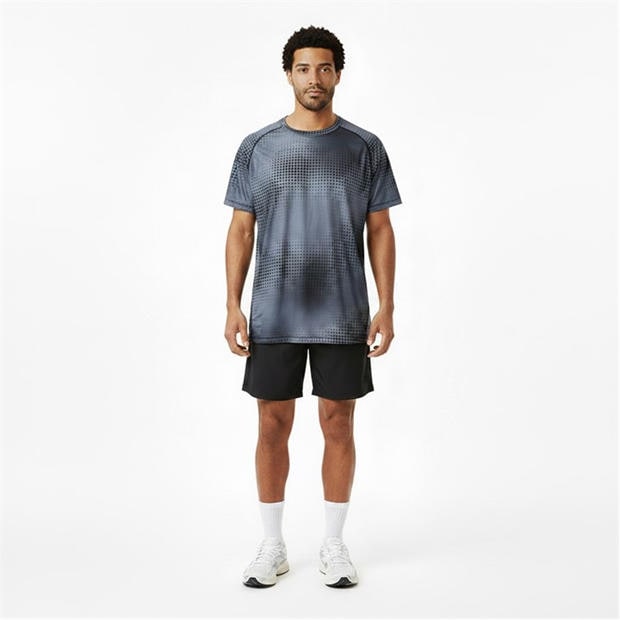 Camo Black - Newline - All Over Print T Shirt Senior