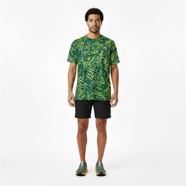 Alk Green - New Balance - Men's Short Sleeve Performance Running Top