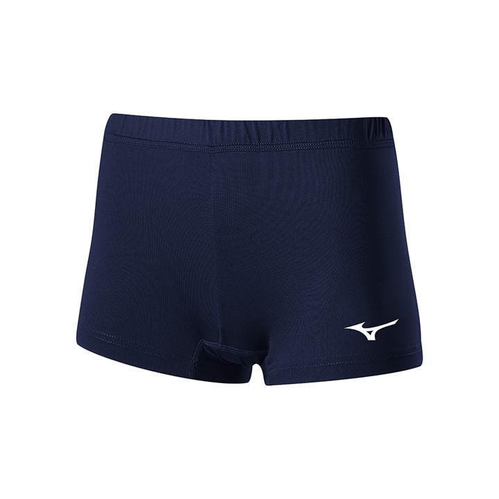 Mizuno Women's Blue Performance Netball Shorts in Size 14, Sports Direct