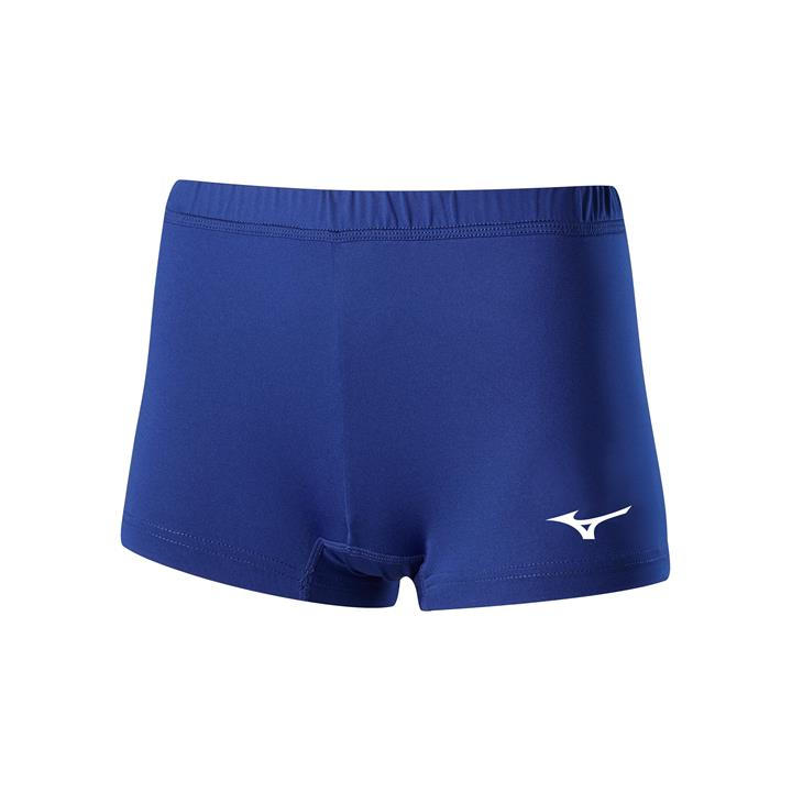 Mizuno Women's Blue Performance Netball Shorts in Size 14, Sports Direct
